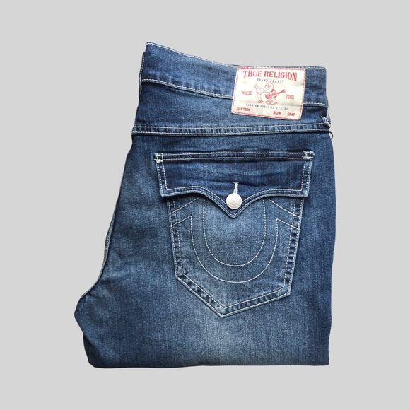 True Religion Ricky SN Flap Straight Size W 34 L 34 - Picture 1 of 10